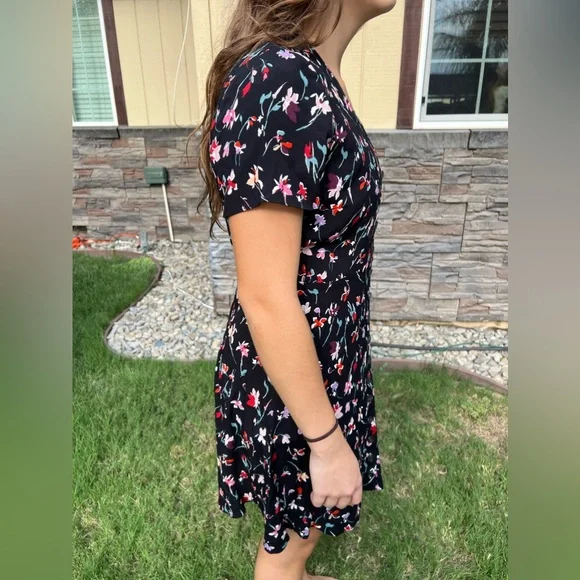 Madewell Floral Dress (Size 6) - Picture 4 of 7